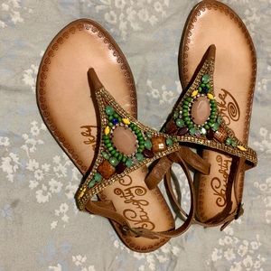 Naughty monkey sandals size 8.5